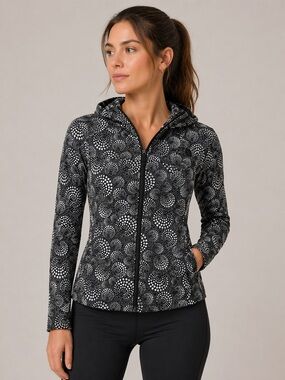 The North Face - TKA Stretch - Lightweight Jacket - Black & White - Size Small 🖤